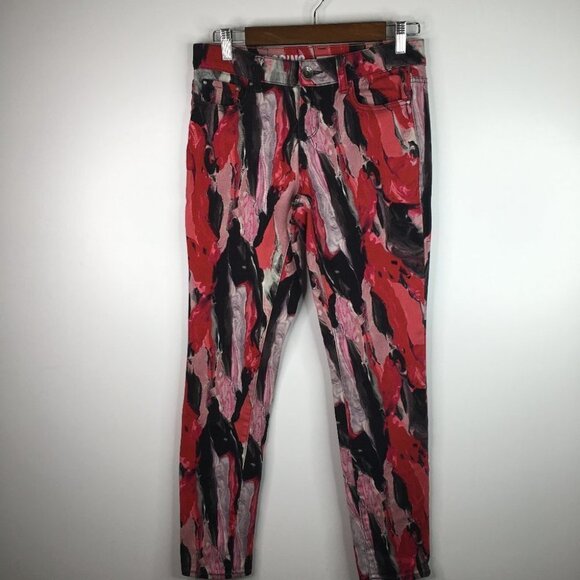 DKNY Jeans Printed Slim Fit Jeggings - Picture 2 of 12